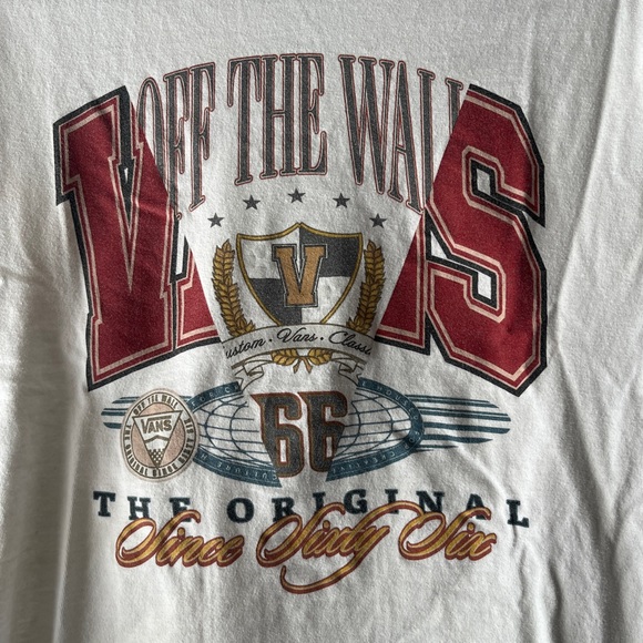 VANS. Unisex S Multi Pattern “Since Sixty Six” Tee - Picture 2 of 6